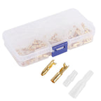 120Pcs Wire Terminals Connector High Conductivity Antioxidant PVC Insulated Safe Easy Male Female Wire Terminals