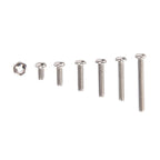 230Pcs Screw Nut Combination Set Stainless Steel M2 Small Volume Tool Accessories230Pcs