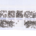 230Pcs Screw Nut Combination Set Stainless Steel M2 Small Volume Tool Accessories230Pcs