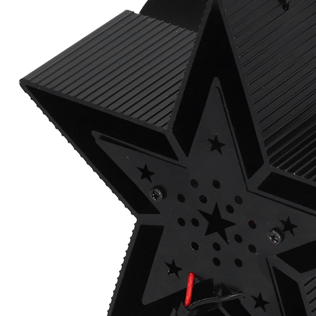 Stove Fans 4 Blades Heat Powered Low Noise High Temperature Resistant Fireplace Fan for HomeBlack