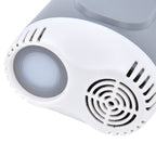 Portable Outdoor Shower Set Camping Shower Pump Handheld Sprayer for Hiking Traveling USB Charging(GrayWhite )