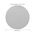 Coffee Portafilter Puck Screen Food Grade Stainless Steel Coffee Making Filter Screen 50μm Filter Fineness53.5mm / 2.1in