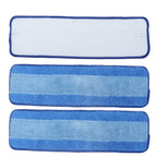 3PCS Wet Dry Dual Use Mop Cloth Refills Reusable Microfiber Mop Pad for Bona Mop Floor Cleaning