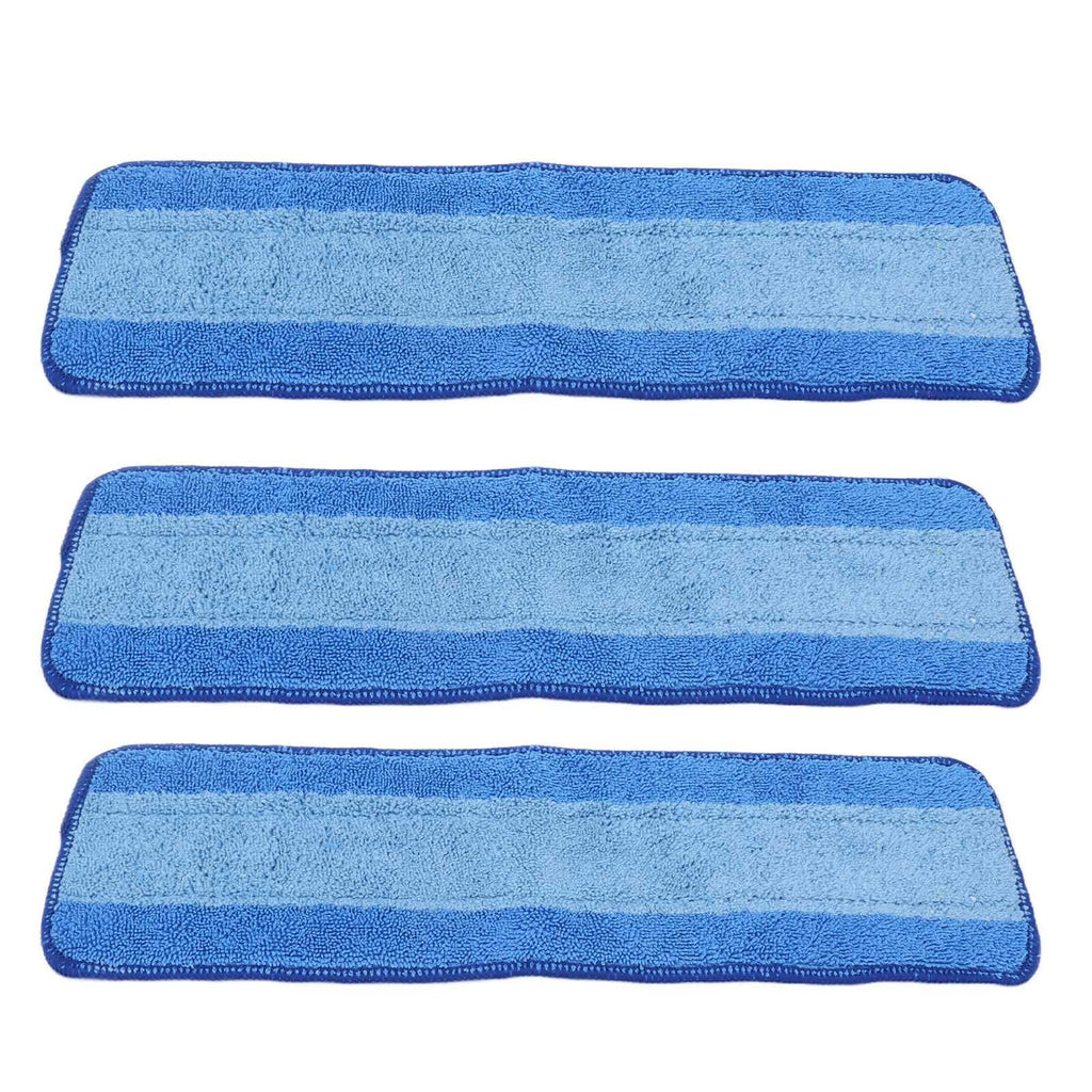 3PCS Wet Dry Dual Use Mop Cloth Refills Reusable Microfiber Mop Pad for Bona Mop Floor Cleaning