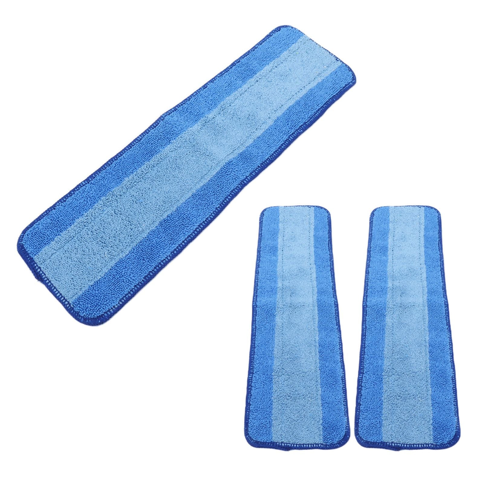 3PCS Wet Dry Dual Use Mop Cloth Refills Reusable Microfiber Mop Pad for Bona Mop Floor Cleaning
