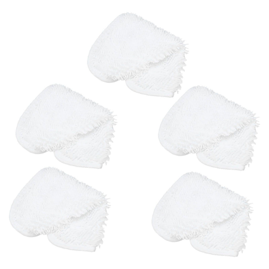 5PCS Fiber Mop Pads Steam Cleaning Pad Cloth Accessory Fits for Vileda Steam Mop Cleaner