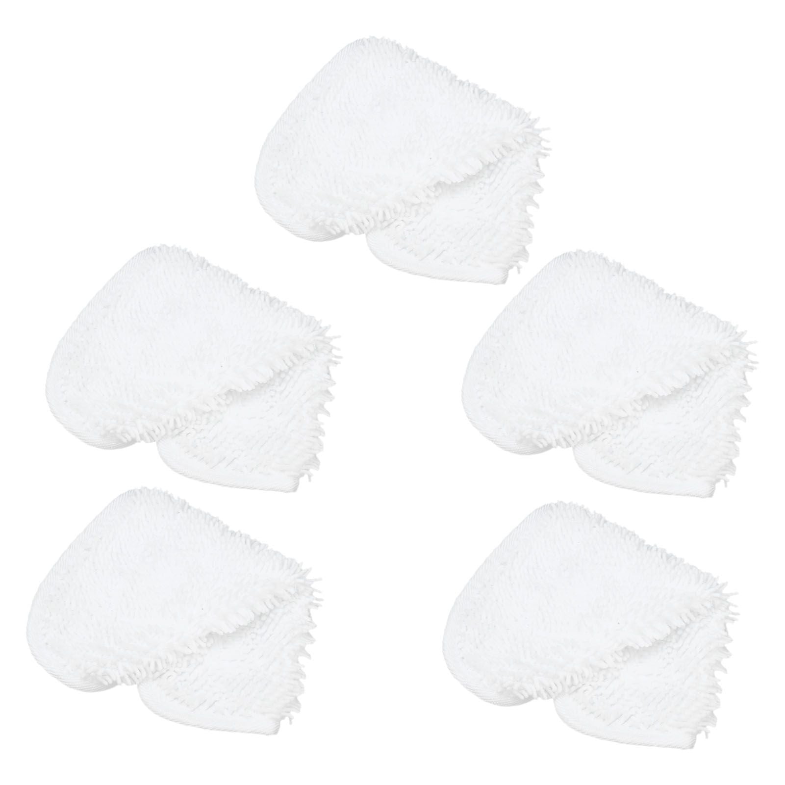 5PCS Fiber Mop Pads Steam Cleaning Pad Cloth Accessory Fits for Vileda Steam Mop Cleaner