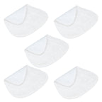5PCS Fiber Mop Pads Steam Cleaning Pad Cloth Accessory Fits for Vileda Steam Mop Cleaner