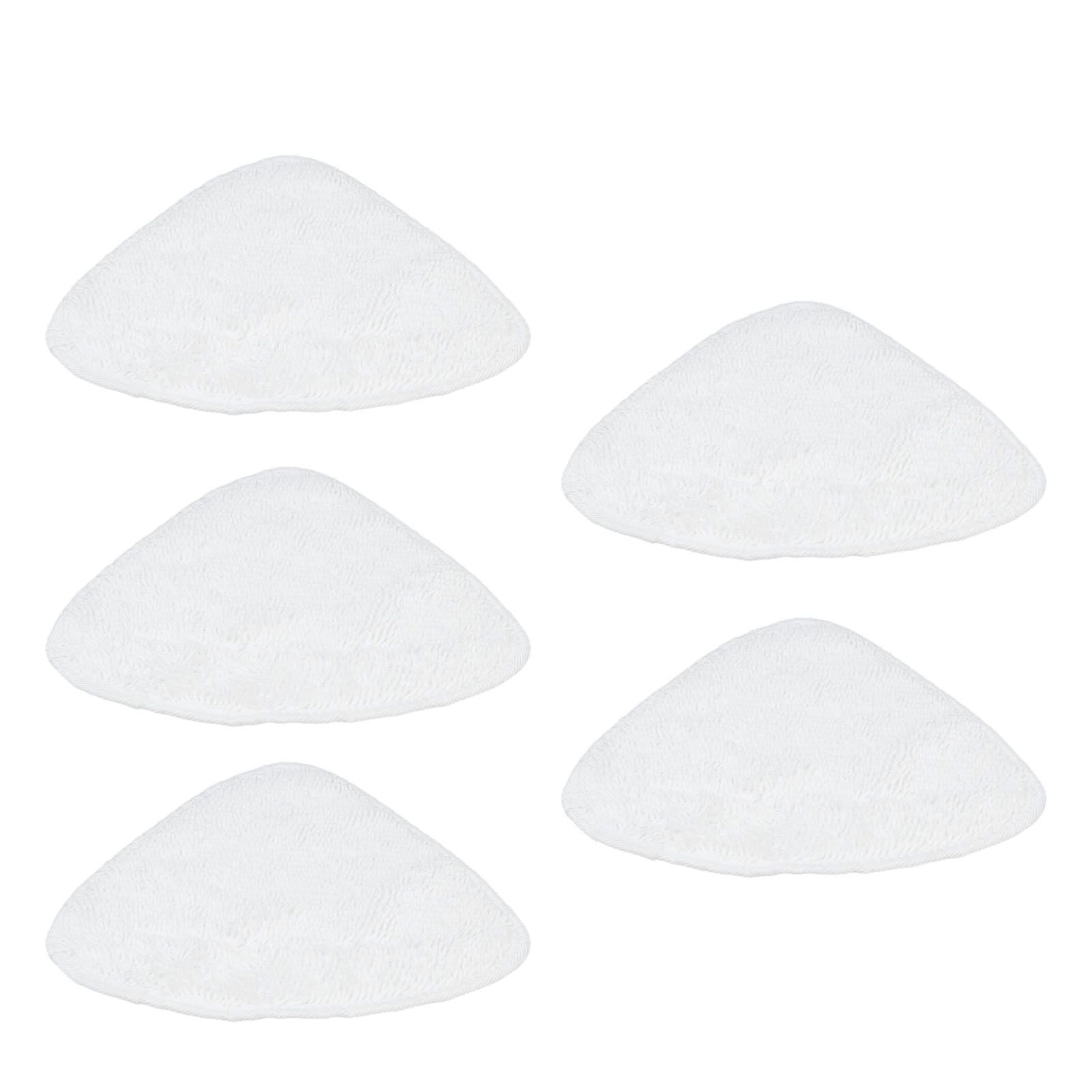 5PCS Fiber Mop Pads Steam Cleaning Pad Cloth Accessory Fits for Vileda Steam Mop Cleaner