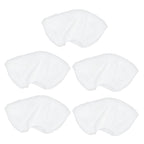 5PCS Steam Mop Pad Microfiber Steam Mop Pad Steam Nozzle Part for Karcher SC1 SC2 SC3 SC4 SC5 SV7
