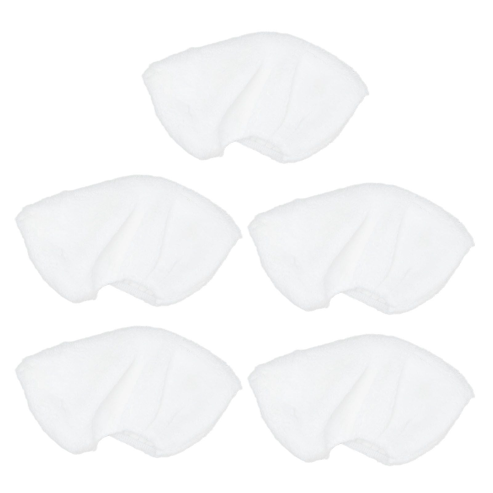 5PCS Steam Mop Pad Microfiber Steam Mop Pad Steam Nozzle Part for Karcher SC1 SC2 SC3 SC4 SC5 SV7