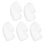 5PCS Steam Mop Pad Microfiber Steam Mop Pad Steam Nozzle Part for Karcher SC1 SC2 SC3 SC4 SC5 SV7