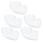 5PCS Steam Mop Pad Microfiber Steam Mop Pad Steam Nozzle Part for Karcher SC1 SC2 SC3 SC4 SC5 SV7