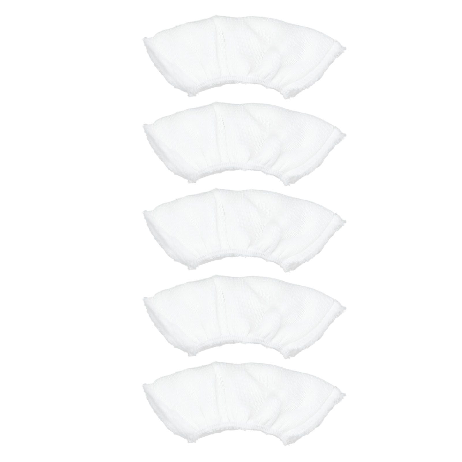 5PCS Steam Mop Pad Microfiber Steam Mop Pad Steam Nozzle Part for Karcher SC1 SC2 SC3 SC4 SC5 SV7