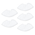 5PCS Steam Mop Pad Microfiber Steam Mop Pad Steam Nozzle Part for Karcher SC1 SC2 SC3 SC4 SC5 SV7