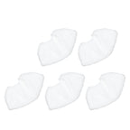 5PCS Steam Mop Pad Microfiber Steam Mop Pad Steam Nozzle Part for Karcher SC1 SC2 SC3 SC4 SC5 SV7