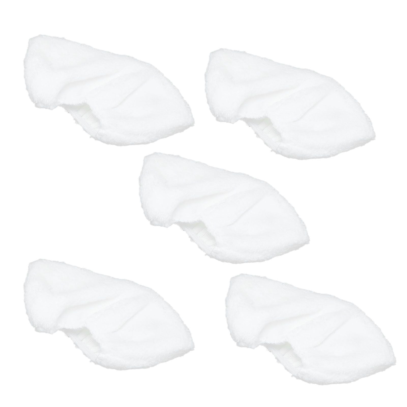 5PCS Steam Mop Pad Microfiber Steam Mop Pad Steam Nozzle Part for Karcher SC1 SC2 SC3 SC4 SC5 SV7