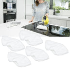 5PCS Steam Mop Pad Microfiber Steam Mop Pad Steam Nozzle Part for Karcher SC1 SC2 SC3 SC4 SC5 SV7