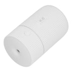 Mini Humidifier with Colorful Light Desktop Humidifier USB Powered for Car Office Room BedroomWhite