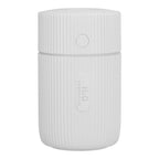 Mini Humidifier with Colorful Light Desktop Humidifier USB Powered for Car Office Room BedroomWhite