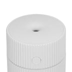 Mini Humidifier with Colorful Light Desktop Humidifier USB Powered for Car Office Room BedroomWhite