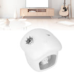 Air Humidifier USB Charging 2 Gears Smart Portable Desk Humidifier with 350ml Visible Water TankWhite