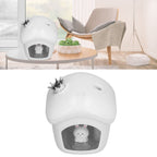 Air Humidifier USB Charging 2 Gears Smart Portable Desk Humidifier with 350ml Visible Water TankWhite