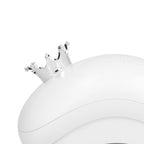 Air Humidifier USB Charging 2 Gears Smart Portable Desk Humidifier with 350ml Visible Water TankWhite