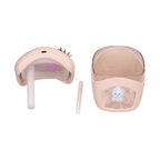 Air Humidifier USB Charging 2 Gears Smart Portable Desk Humidifier with 350ml Visible Water TankPink