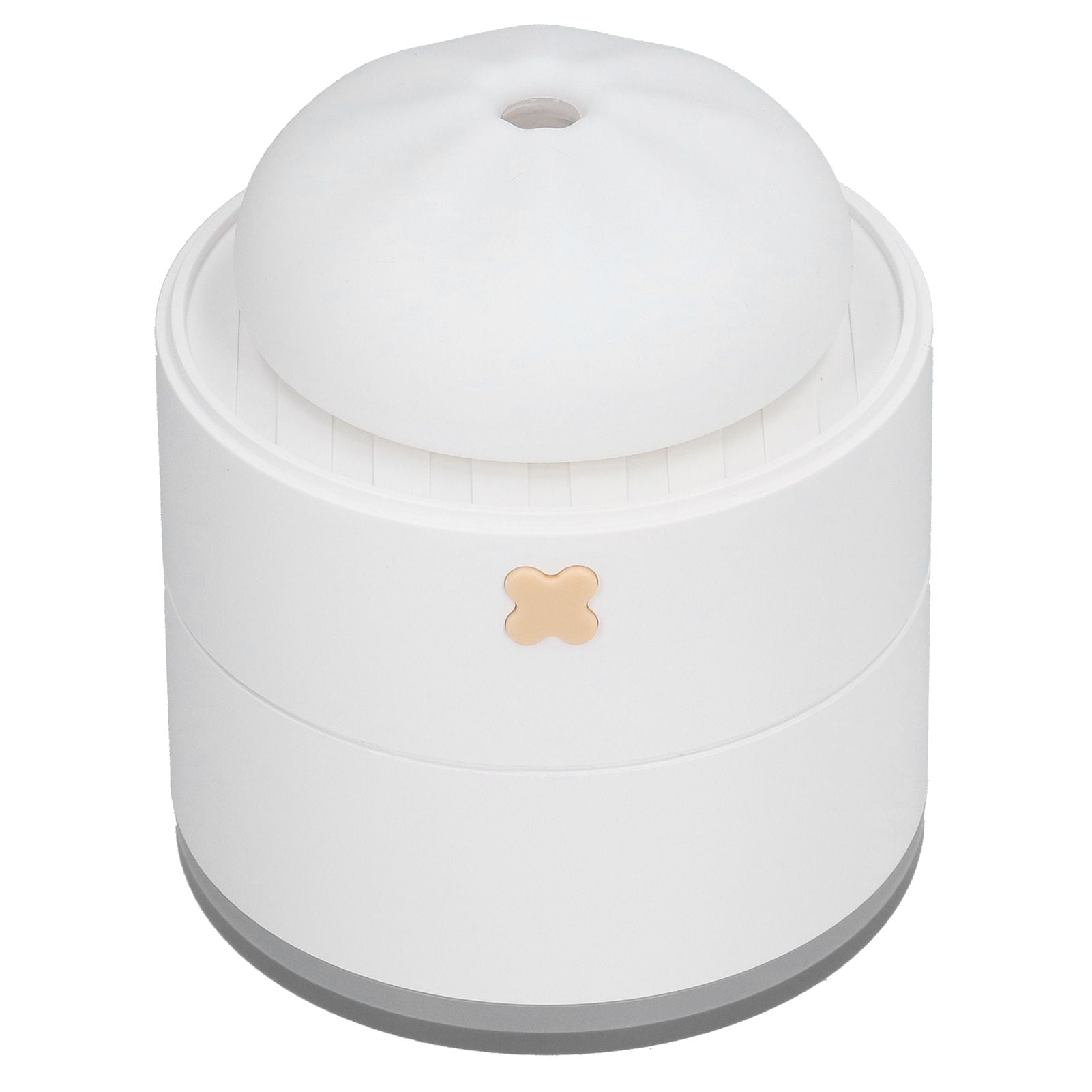 400ml Steamed Bun Shape Air Humidifier 2 Gears Adjustable Desktop Humidifier USB PoweredWhite