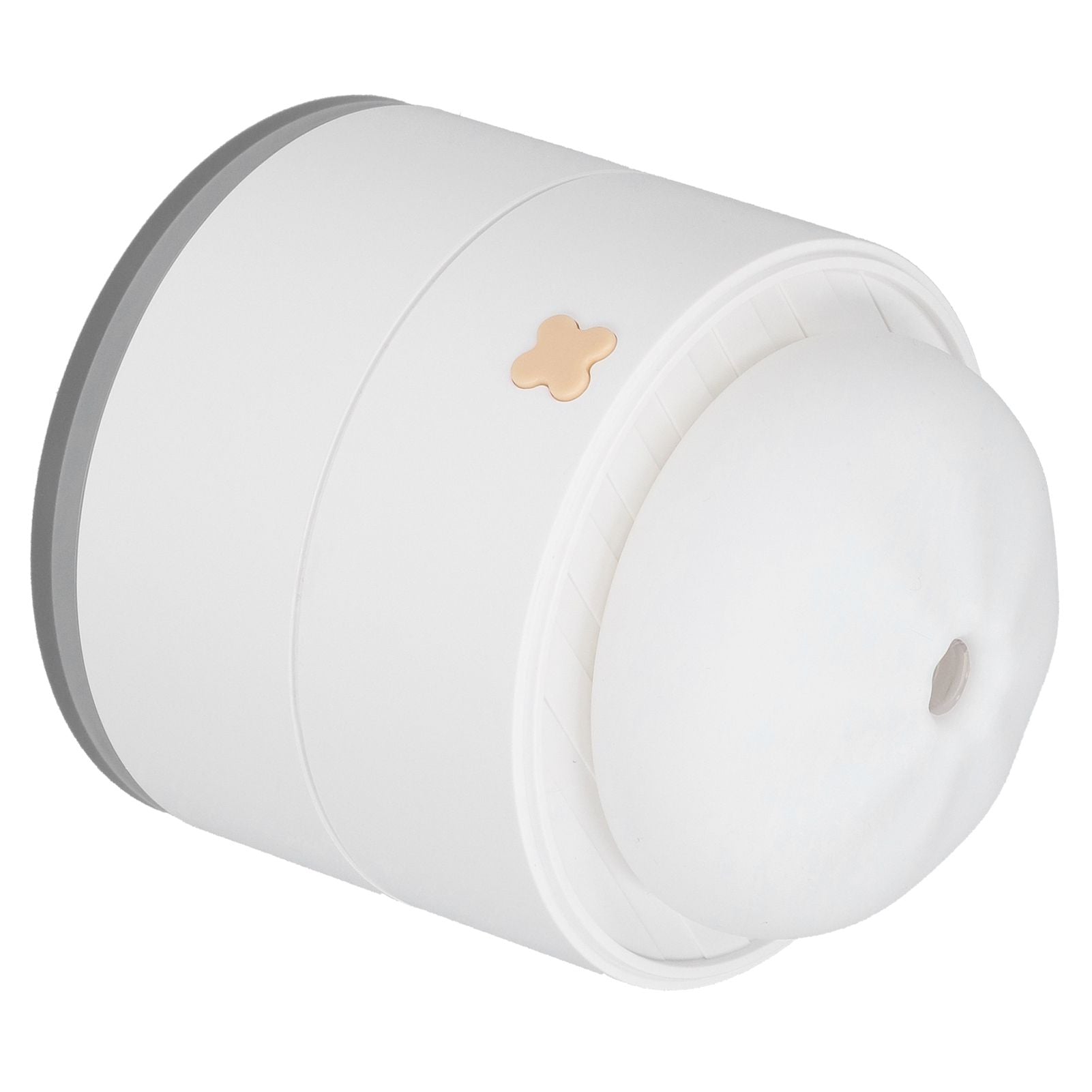 400ml Steamed Bun Shape Air Humidifier 2 Gears Adjustable Desktop Humidifier USB PoweredWhite