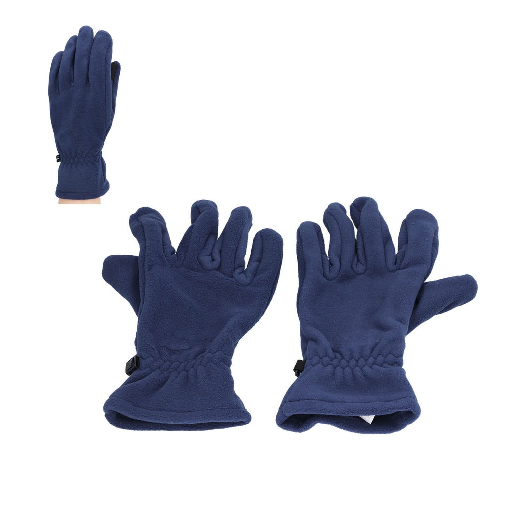 Windproof Gloves Induced Wearable Thickened Non Slip Blue Winter Gloves for Outdoor RidingL