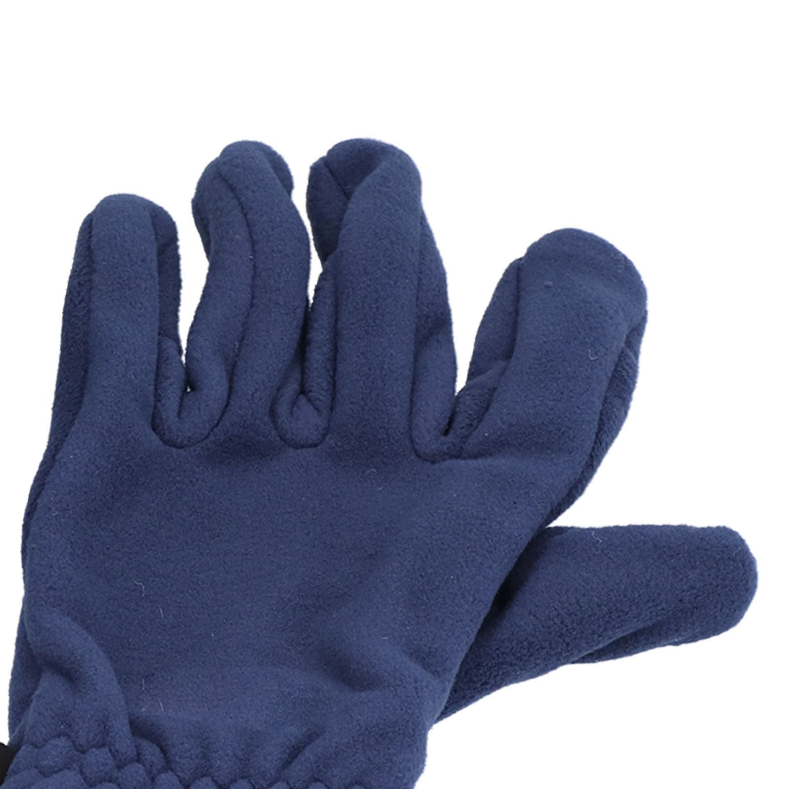 Windproof Gloves Induced Wearable Thickened Non Slip Blue Winter Gloves for Outdoor RidingL
