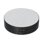 Motorized Rotating Display Stand 138mm Electric Rotating Turntable 3 Speed Adjustable USB Powered Jewelry Display BracketBlack