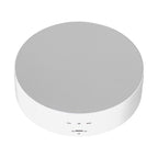 Motorized Rotating Display Stand 138mm Electric Rotating Turntable 3 Speed Adjustable USB Powered Jewelry Display BracketWhite