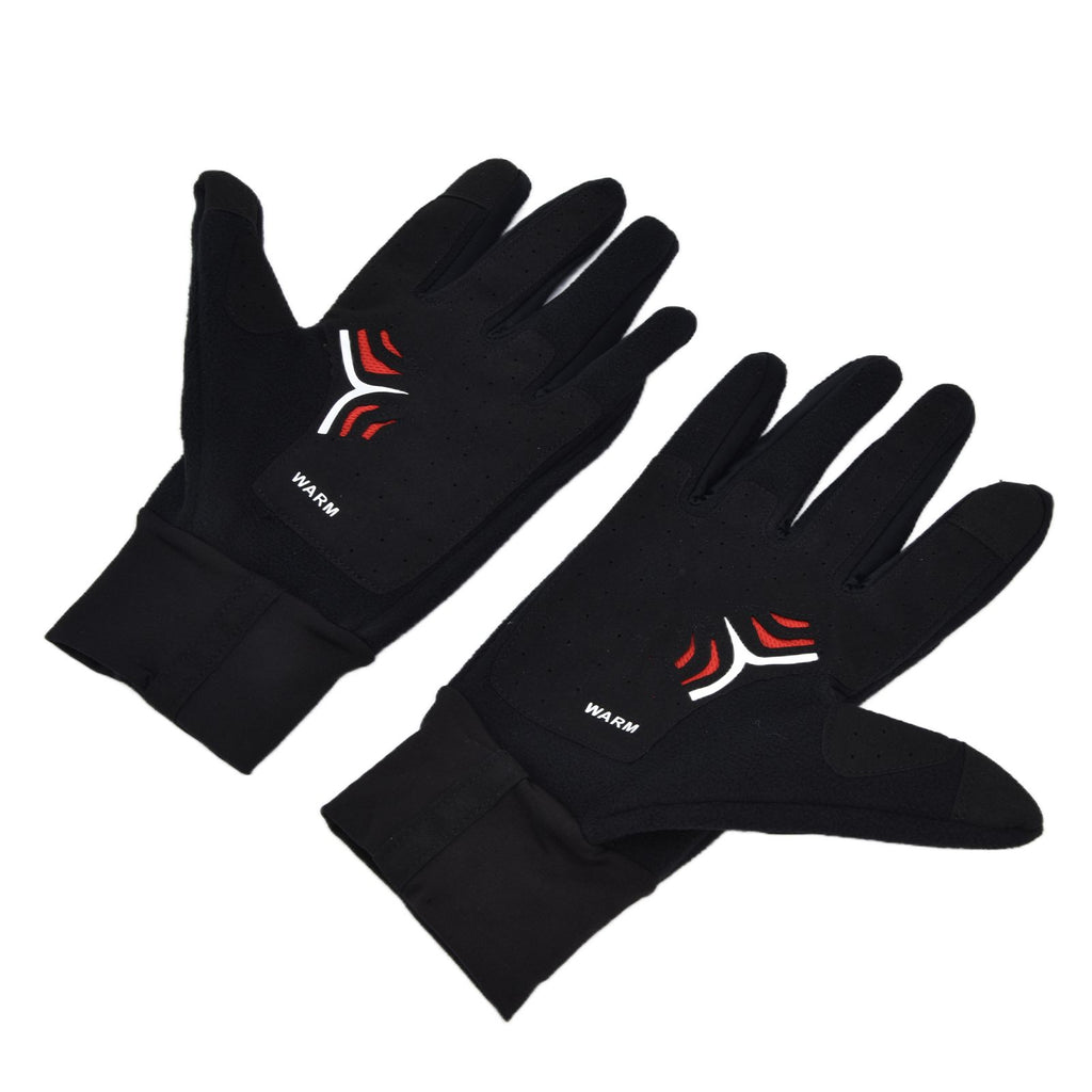 Cycling Gloves Touch Sensitive Waterproof Black Non Slip Windproof Gloves for Outdoor Cycling TravelL