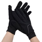 Cycling Gloves Touch Sensitive Waterproof Black Non Slip Windproof Gloves for Outdoor Cycling TravelL
