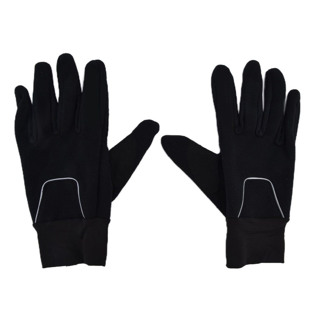 Cycling Gloves Touch Sensitive Waterproof Black Non Slip Windproof Gloves for Outdoor Cycling TravelXL