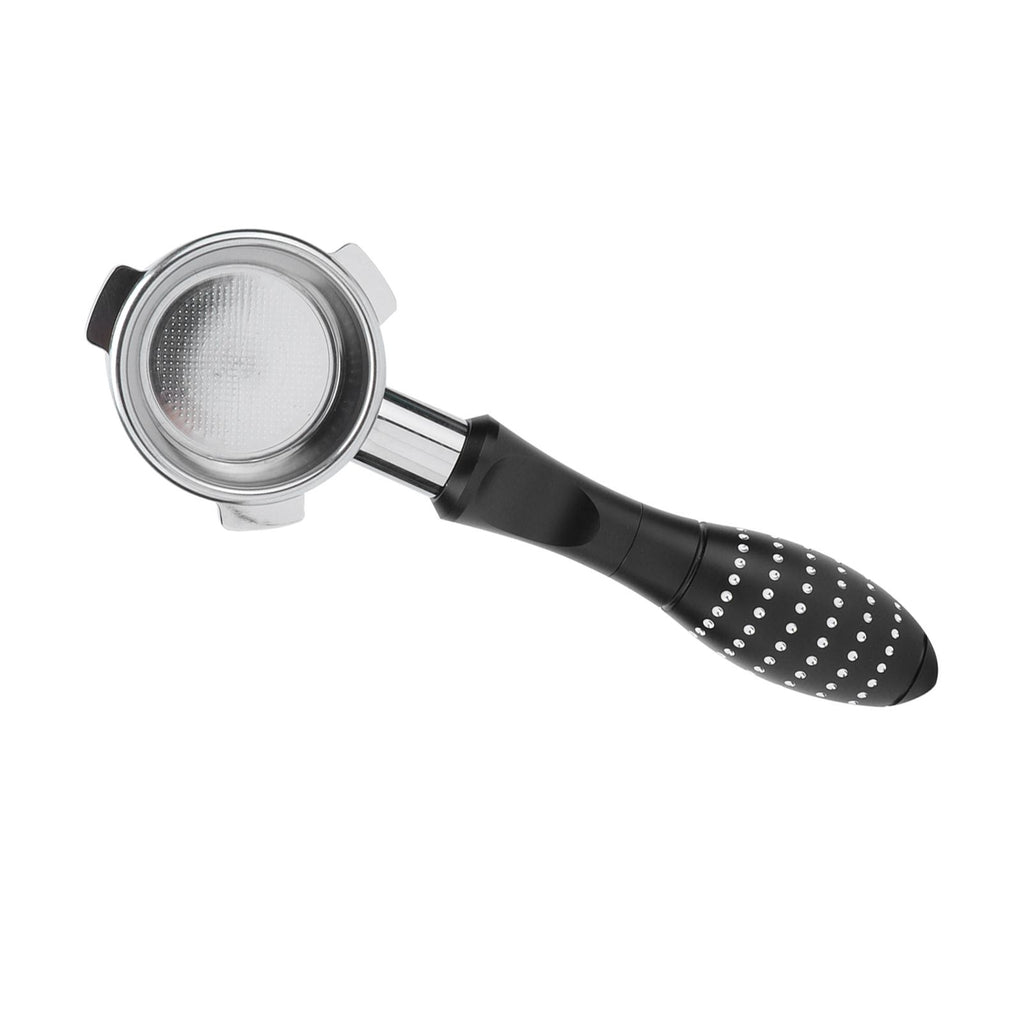 Bottomless Portafilter Frosted Texture Fine Filter Bowl Food Grade Material Comfortable 54mm Coffee Handle Bottomless
