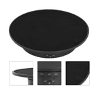 200mm Motorized Rotating Display Stand Bracket 3 Speed Adjustable USB Powered Jewelry Electric Rotating TurntableBlack