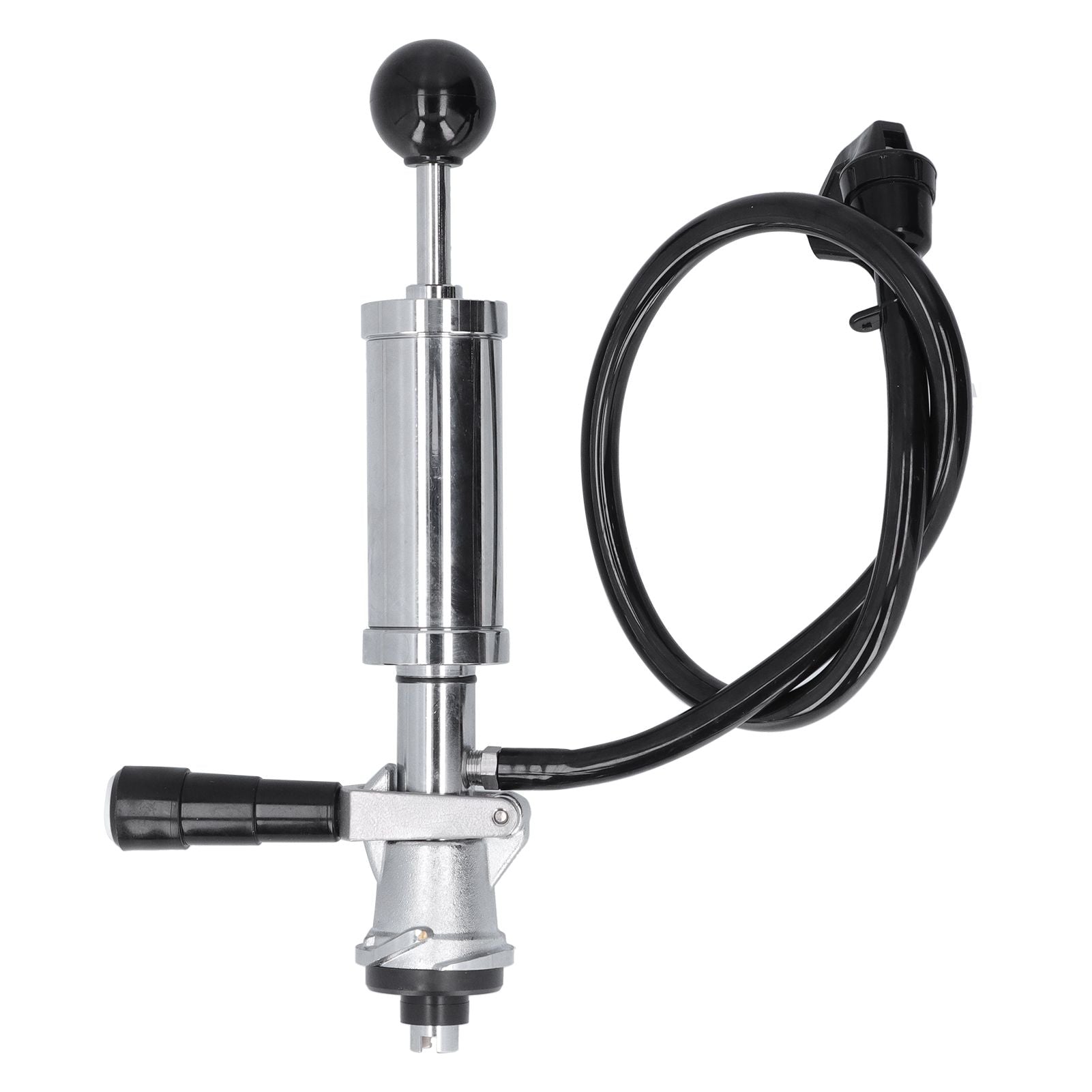 Beer Keg Party Pump with Tap Hose Stainless Steel Home Brewing Accessory for American S System Kegs