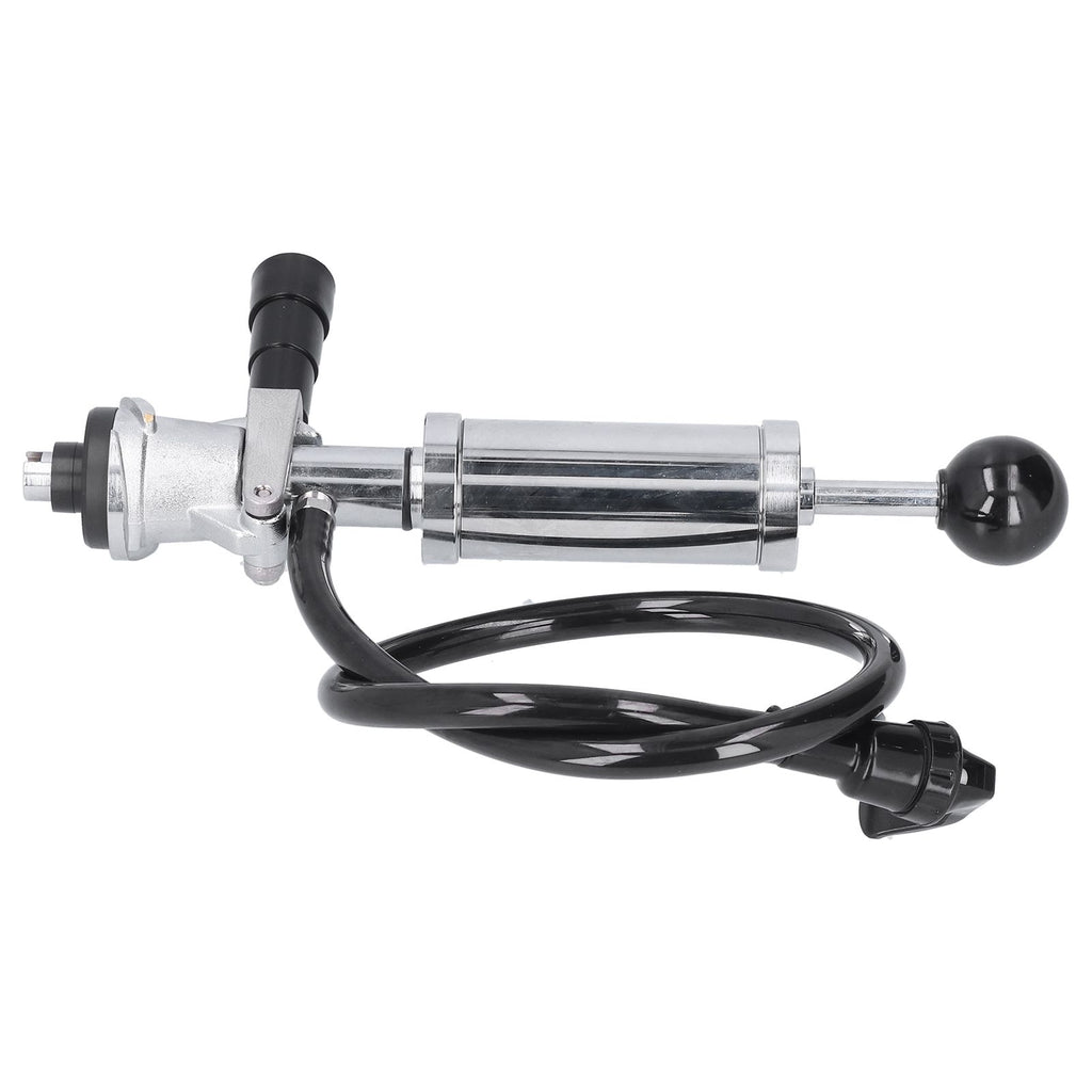Beer Keg Party Pump with Tap Hose Stainless Steel Home Brewing Accessory for American S System Kegs