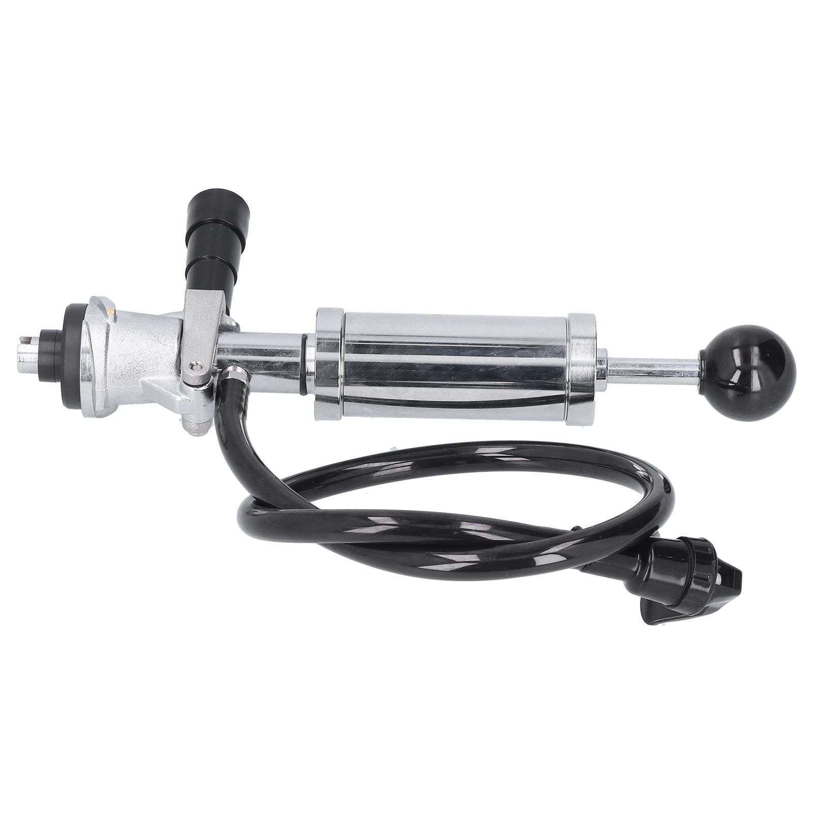 Beer Keg Party Pump with Tap Hose Stainless Steel Home Brewing Accessory for American S System Kegs