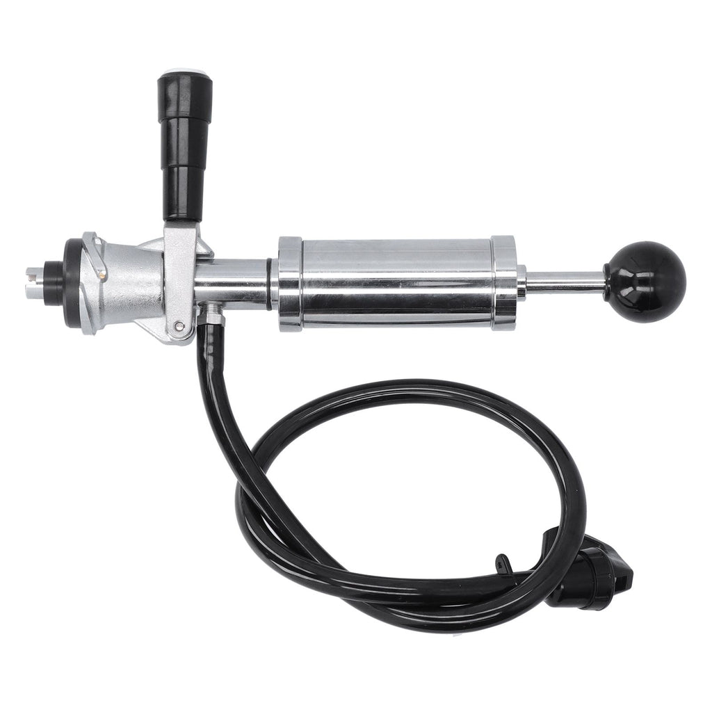Beer Keg Party Pump with Tap Hose Stainless Steel Home Brewing Accessory for American S System Kegs
