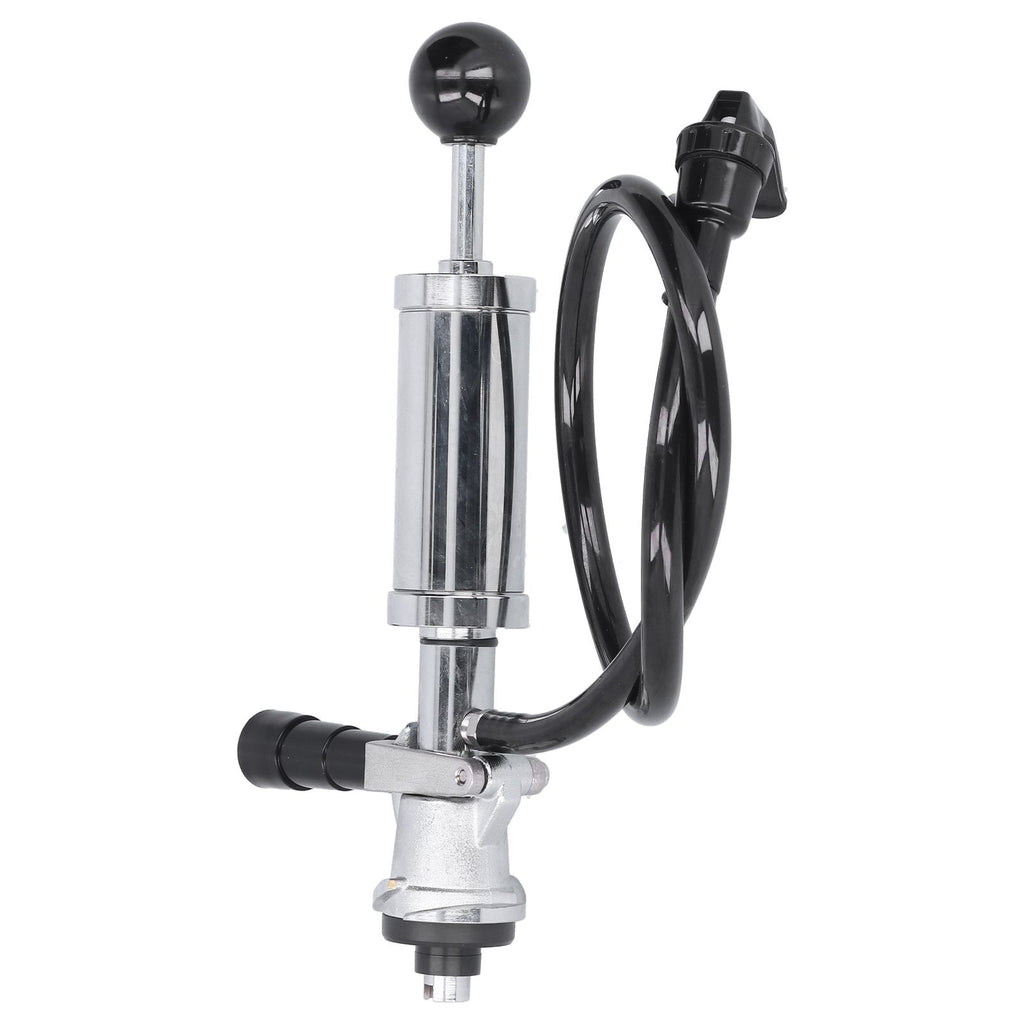 Beer Keg Party Pump with Tap Hose Stainless Steel Home Brewing Accessory for American S System Kegs