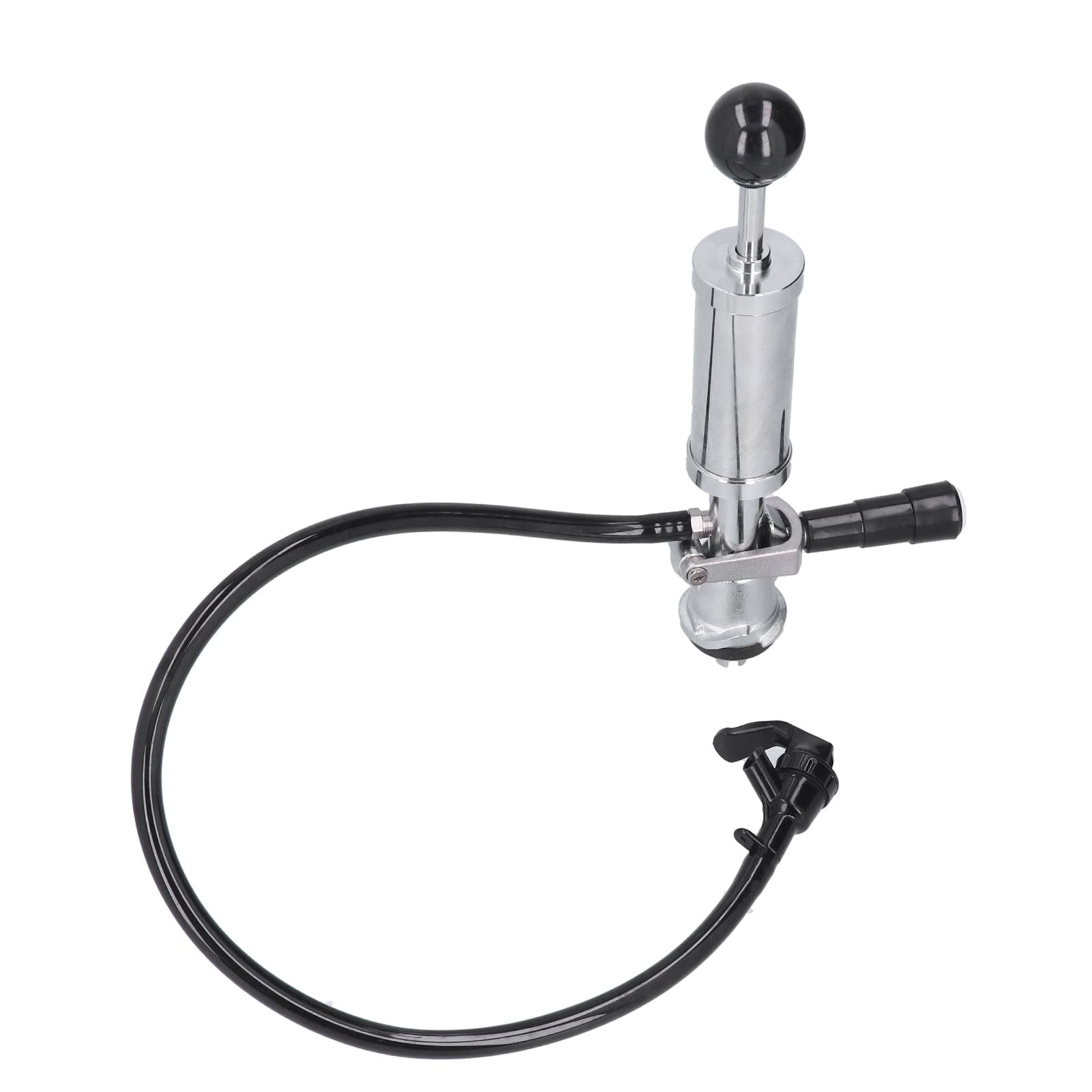 Beer Keg Party Pump with Tap Hose Stainless Steel Home Brewing Accessory for American S System Kegs