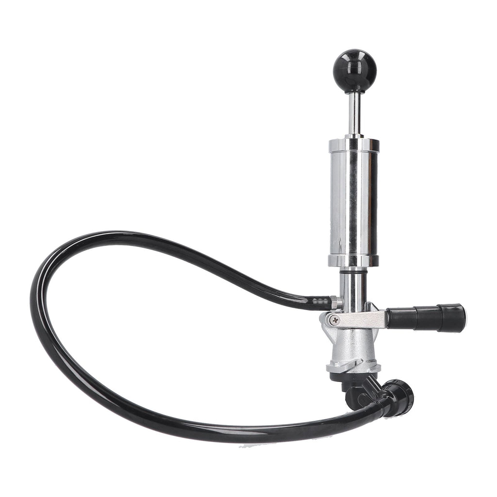 Beer Keg Party Pump with Tap Hose Stainless Steel Home Brewing Accessory for American S System Kegs