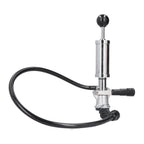 Beer Keg Party Pump with Tap Hose Stainless Steel Home Brewing Accessory for American S System Kegs