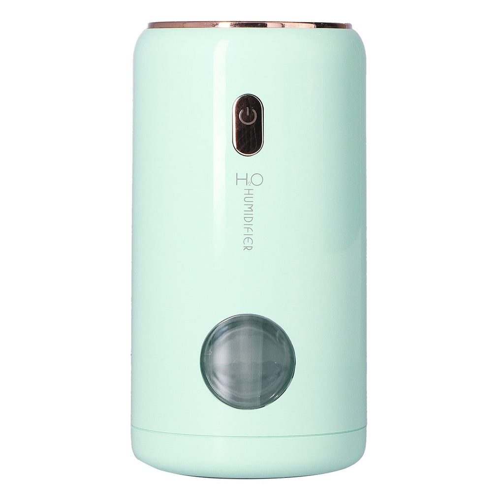 Mini USB Powered Car Humidifier Mute Large Misting Air Humidifier for Home Office BedroomGreen