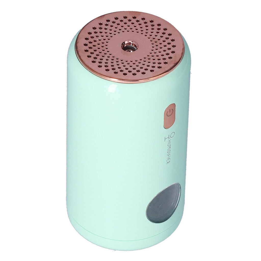 Mini USB Powered Car Humidifier Mute Large Misting Air Humidifier for Home Office BedroomGreen